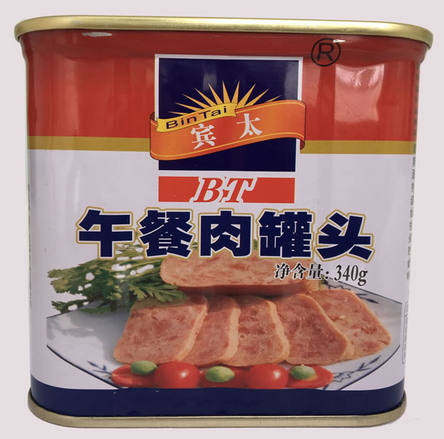 賓太牌340G優(yōu)質(zhì)午餐肉